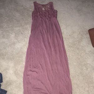 Mauve Maxi Dress